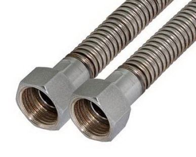 фото Подводка газ сильфон TUBOFLEX 0,3 1/2" (фикс.) г/г