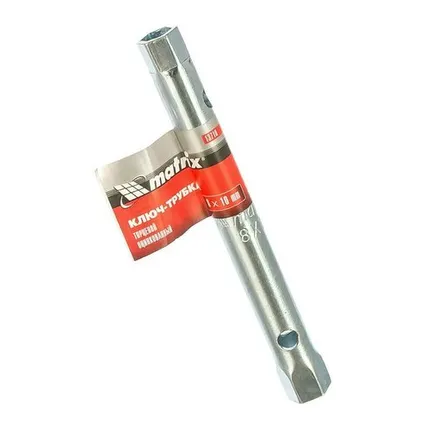 Фото №0 Ключ торцевой Matrix, трубчатый двухсторонний, прямой, 8х10мм