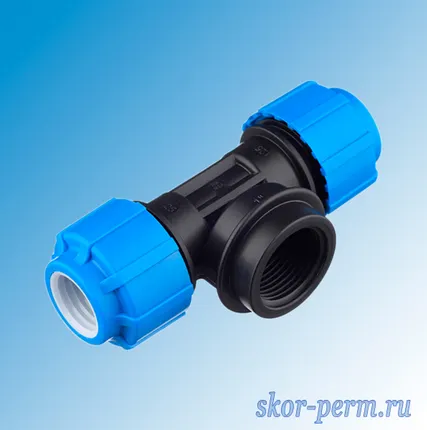 Фото №0 Тройник ВР 25х1/2&quot; ПНД