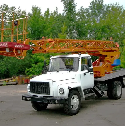 Фото №0 Аренда автовышки 45 метров