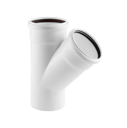 Фото №0 Тройник ELITE МК МПП 110/110х45,белый, РТП