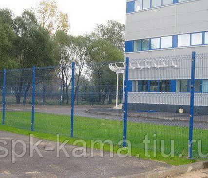 Фото №0 Забор из прутка СПК-Кама