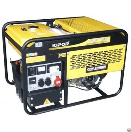 Фото №0 Генератор бензиновый KIPOR KGE12E3