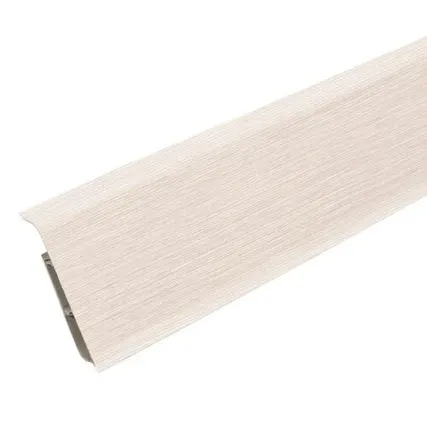 Фото №0 Плинтус Ideal Деконика 85 мм Клен светлый 266