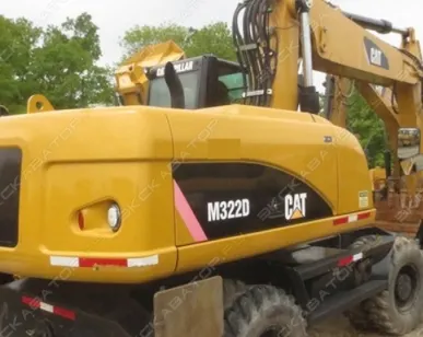 фото Аренда колесного экскаватора Caterpillar M322D, Санкт-Петербург