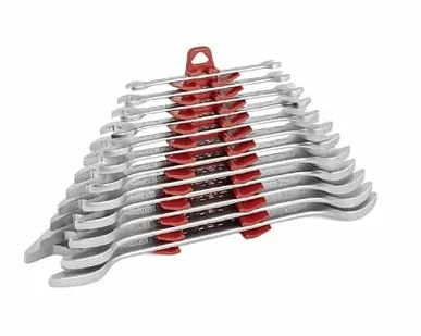 фото Набор ключей рожковых двусторонних, удлиненых 12 предметов 6-32 мм IZELTAS, 0130002112, 13000000049