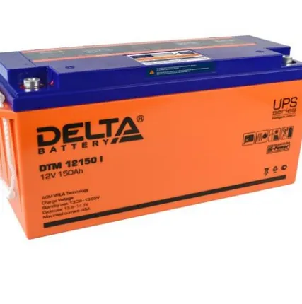 Фото №0 Аккумулятор Delta DTM 12150 I