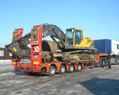 фото Трал перевозка