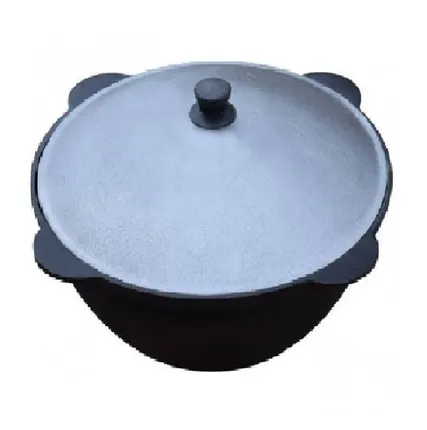 Фото №0 КАЗАН чугунный узбекский 22 л КрД