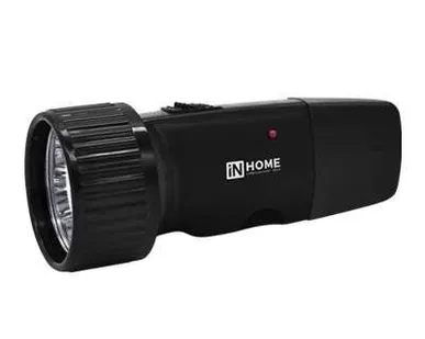 фото Фонарь аккумуляторный ручной MLA 01-B 5LED 120лм 6ч 2 реж. з/у 230В черн. IN HOME 4690612031736