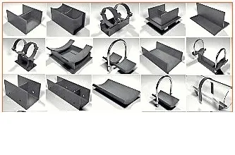 фото Опоры трубопровода