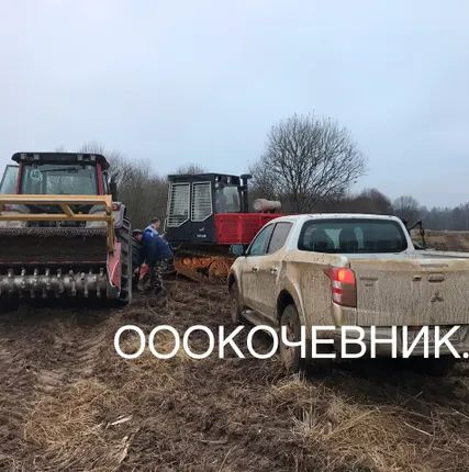 Фото №4 Услуги/Аренда Мульчера. Комплексная расчистка с/х полей. Валка леса. Мульчер бульдозер ООО «Кочевник»
