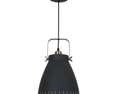 фото Подвес NEW YORK PL-428L C62 черный + медь Camelion