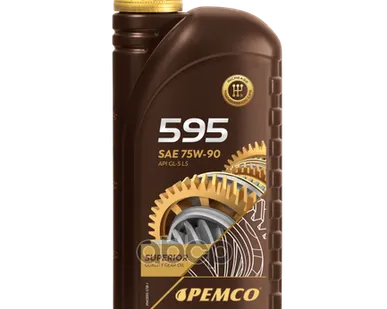 фото 75W-90 Gl-4/Gl-5 Ls 1Л (Синт. Трансм. Масло) Hcv PEMCO арт. PM05951