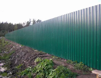 фото Заборы из профлиста