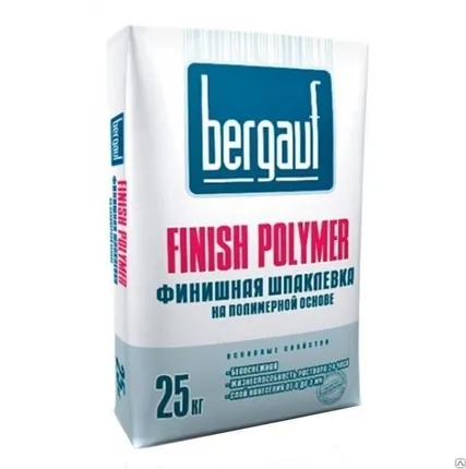 Фото №0 Шпаклевка Finish Polymer, 25 кг
