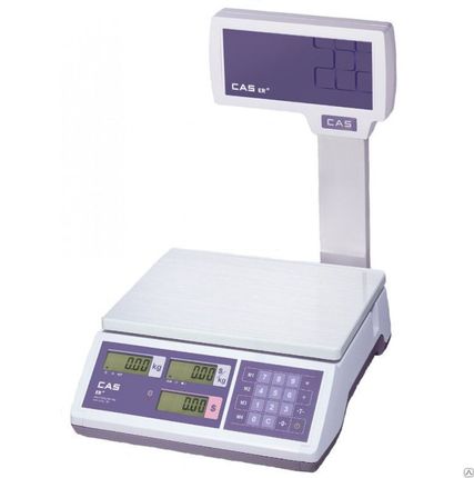 Фото №0 Торговые весы CAS ER Jr-30CBU