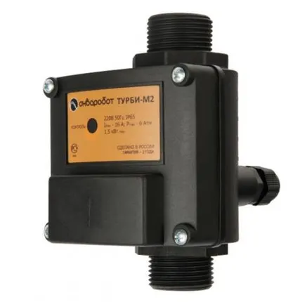 Фото №0 Блок управления насосом UNIPUMP ТУРБИ-М2 (2,0-3,5 бар)
