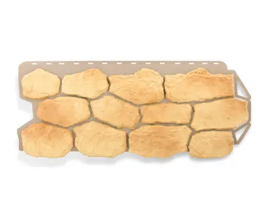 фото Фасадная панель (АП) "БУТОВЫЙ КАМЕНЬ" Греческий 1130*470 мм (раб.размер 1030*450)