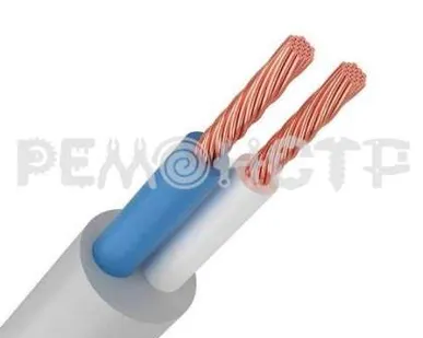 фото Провод ПВС 2х1 ГОСТ (100м), белый шт TDM (1) П