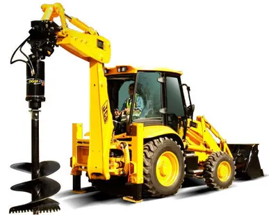 фото Аренда ямобура, диаметр скважины 350 мм