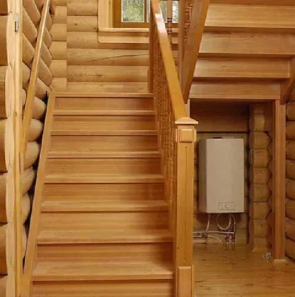 Фото №0 Изготовление деревянной лестницы