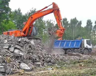 фото Вывоз с утилизацией строительного мусора