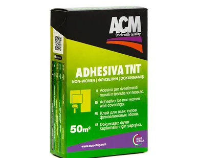 фото Клей для флизелиновых обоев Adhesiva TNT картонная упаковка 250г