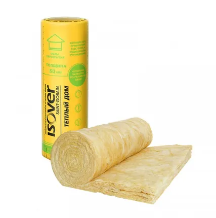 Фото №1 Утеплитель Isover Теплый Дом ТВИН 7000х1220х50 мм, 2 шт