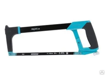 фото Ножовка по металлу "PIRANHA", 300 мм, обрезиненная рукоятка GROSS