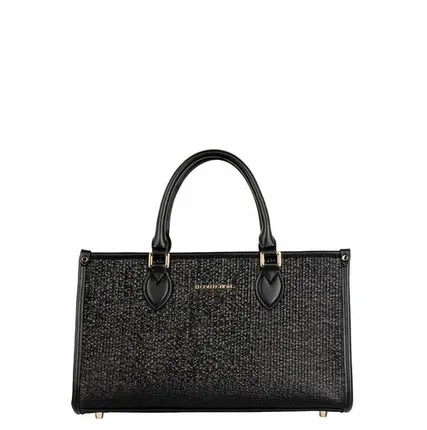 Фото №0 Черная текстурная сумка Мурано на ножках TJ COLLECTION XB 5320024 BLK