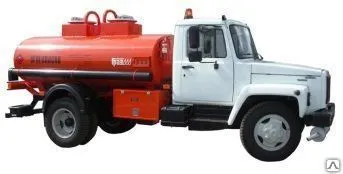 фото Авто-топливозаправщик АТЗ на базе ГАЗ -3309 (2 секции)
