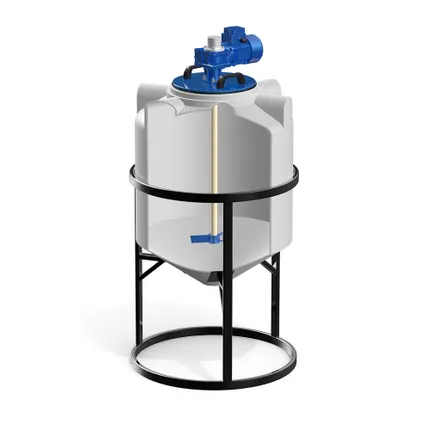 Фото №4 Емкость K 200 литров с лопастной мешалкой