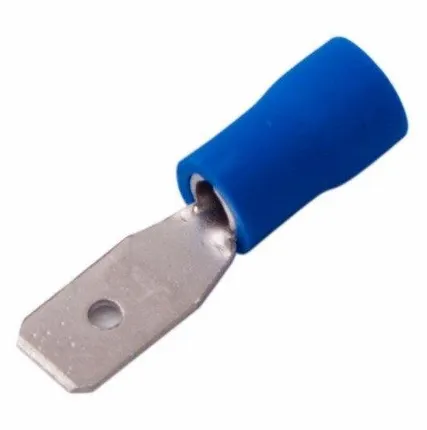 Фото №4 Клемма плоская изол. (штекер) (VM 2-187(8)) REXANT 08-0332