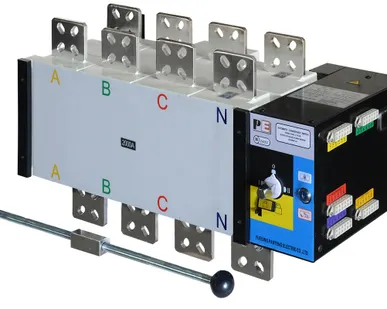 фото Реверсивный рубильник SHIQ5-2000/4P