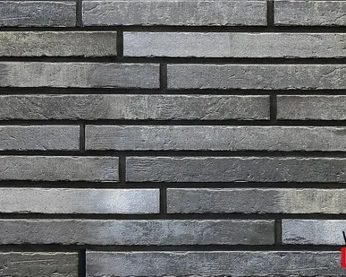 фото Клинкерная фасадная плитка URBAN WK124 LONG DUNKELGRAU