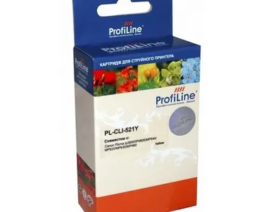 фото Картридж ProfiLine PL-CLI-521Y-Y
