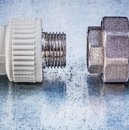 Фото №0 Муфта для PE-X бронза RAUTITAN RX Дн 16х1/2" НР Rehau 13660491001