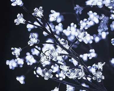 фото Дерево SBL-A01 (белое, LED-200, W:0,6m, H:1m)