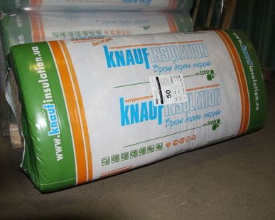фото KNAUF акустическая перегородка TS 035 17кг/м3 (ПЛИТА)