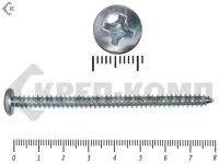 Фото №0 Шуруп с полукруглой головкой DIN7981 5,5х80 (1000шт)