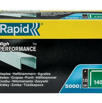 Фото №0 RAPID широкие, тип 140, 10 мм, 5000 шт, супертвердые профессиональные скобы (11910711)
