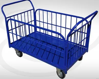 фото Тележки платформенные с трубчатыми бортами (ТБ)