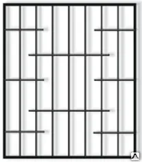 фото Решётка сварная на окно №2