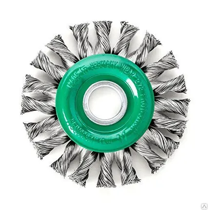 Фото №0 Щетка дисковая для УШМ Lessmann 178*14*22,2*0,5 нерж.