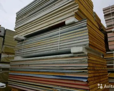 фото Сэндвич панели PIR 40 мм, 4,53 м