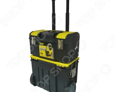 фото Ящик с колесами Stanley Mobile Work Center 3 в 1