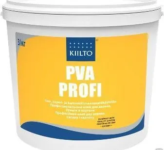 фото Клей для дерева, бумаги и картона Kiilto PVA Profi 1 кг
