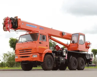 фото Автокран КЛИНЦЫ КС 55713-5К-3 на шасси КАМАЗ 43118-46 (25 тн.)
в
