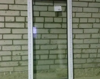 фото Окно пластиковое глухое, 870х1460, спд 32мм.